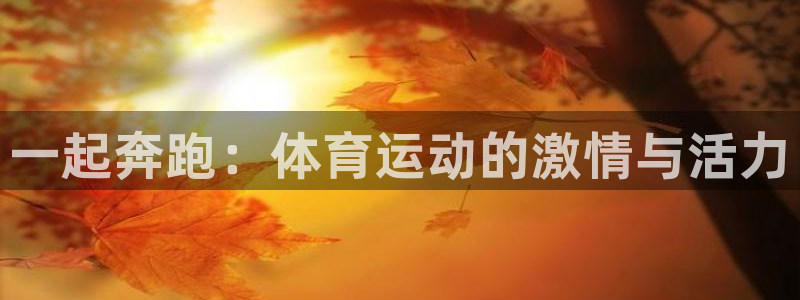 一竞技官网下载平台APP：一起奔跑：体育运动的激情与
