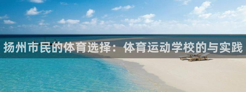 一竞技官方正版app五金厂：扬州市民的体育选择：体育运动学校